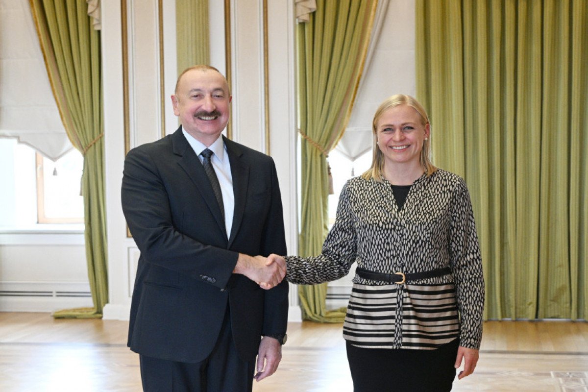 Prezident İlham Əliyev ATƏT sədrini qəbul edib