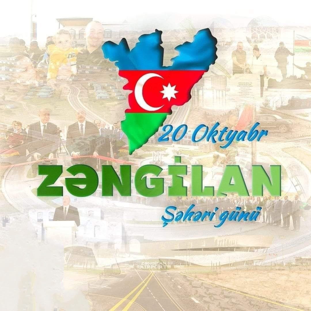 20 Oktyabr - Zəngilan şəhəri günü