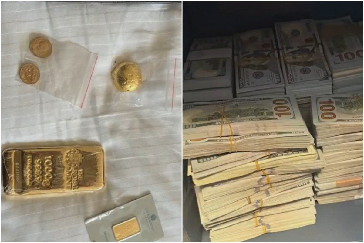Gürcüstanın sabiq yüksək vəzifəli şəxslərinin evlərindən 7 milyon dollardan çox pul müsadirə edilib