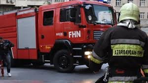 FHN: Ötən həftə 169 yanğına çıxış olub, 32 nəfər xilas edilib