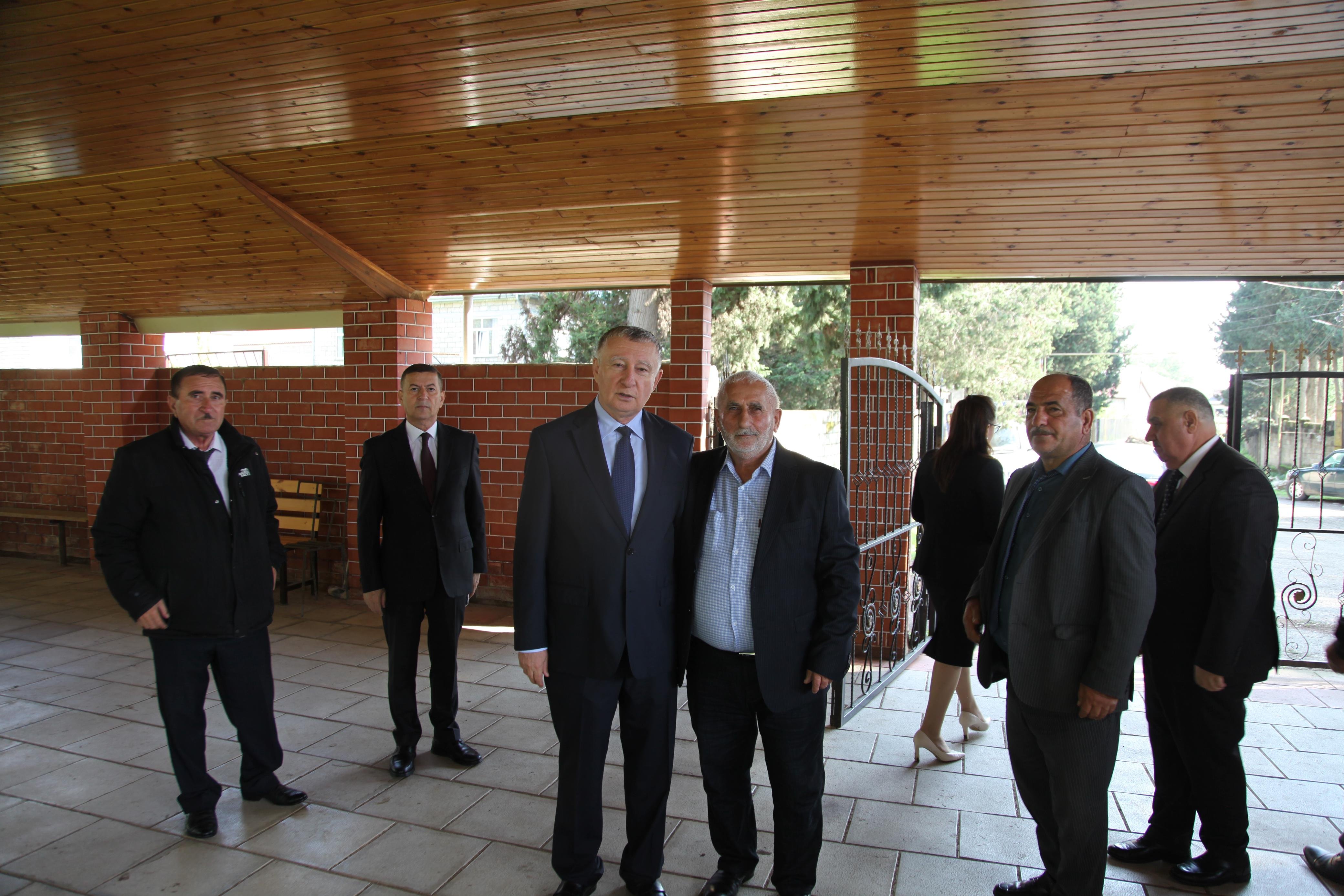 Deputat Məşhur Məmmədov Masallının Bədəlan və ətraf kəndlərində şəhid ailələri ilə görüşüb