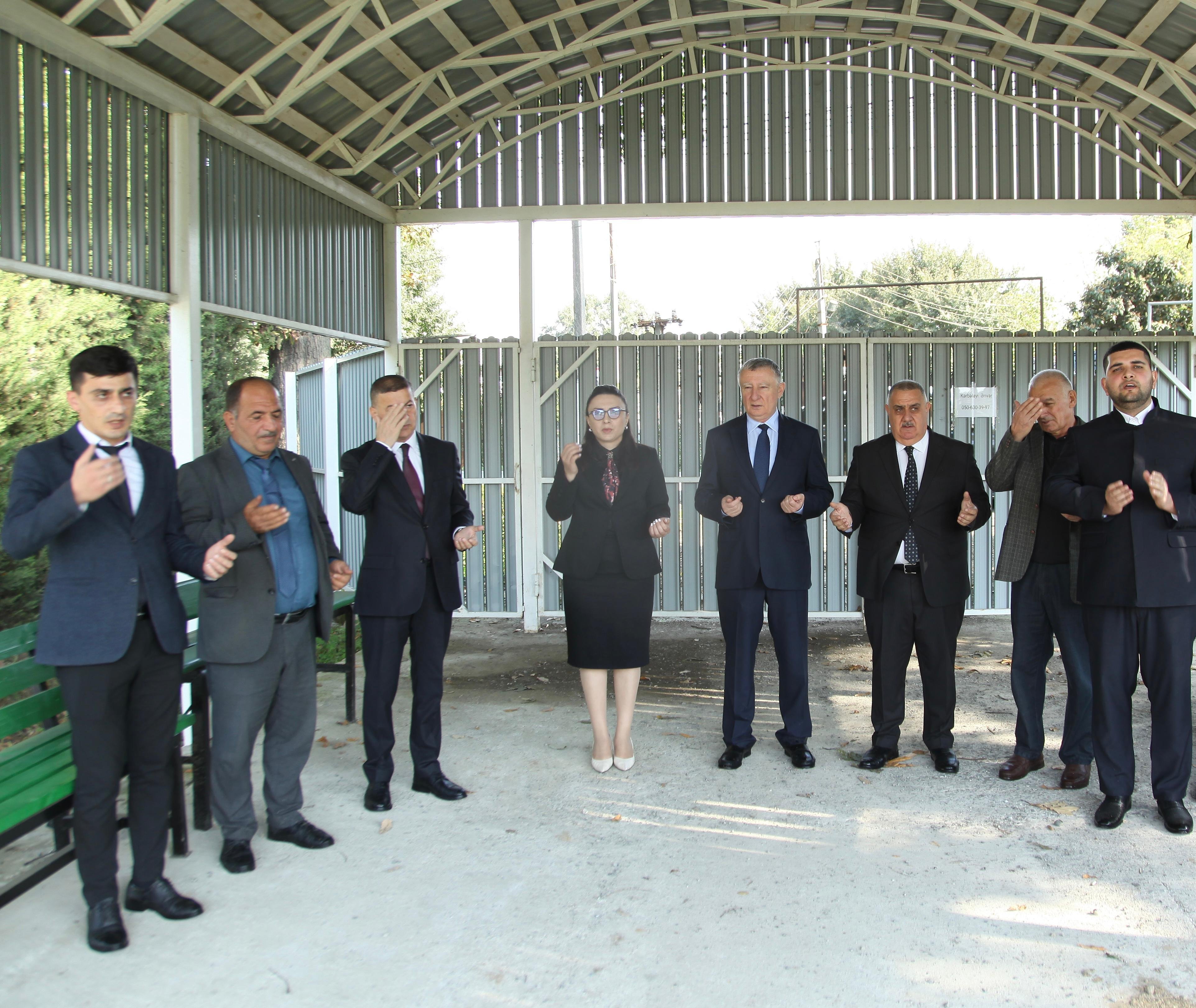 Deputat Məşhur Məmmədov Masallının Bədəlan və ətraf kəndlərində şəhid ailələri ilə görüşüb