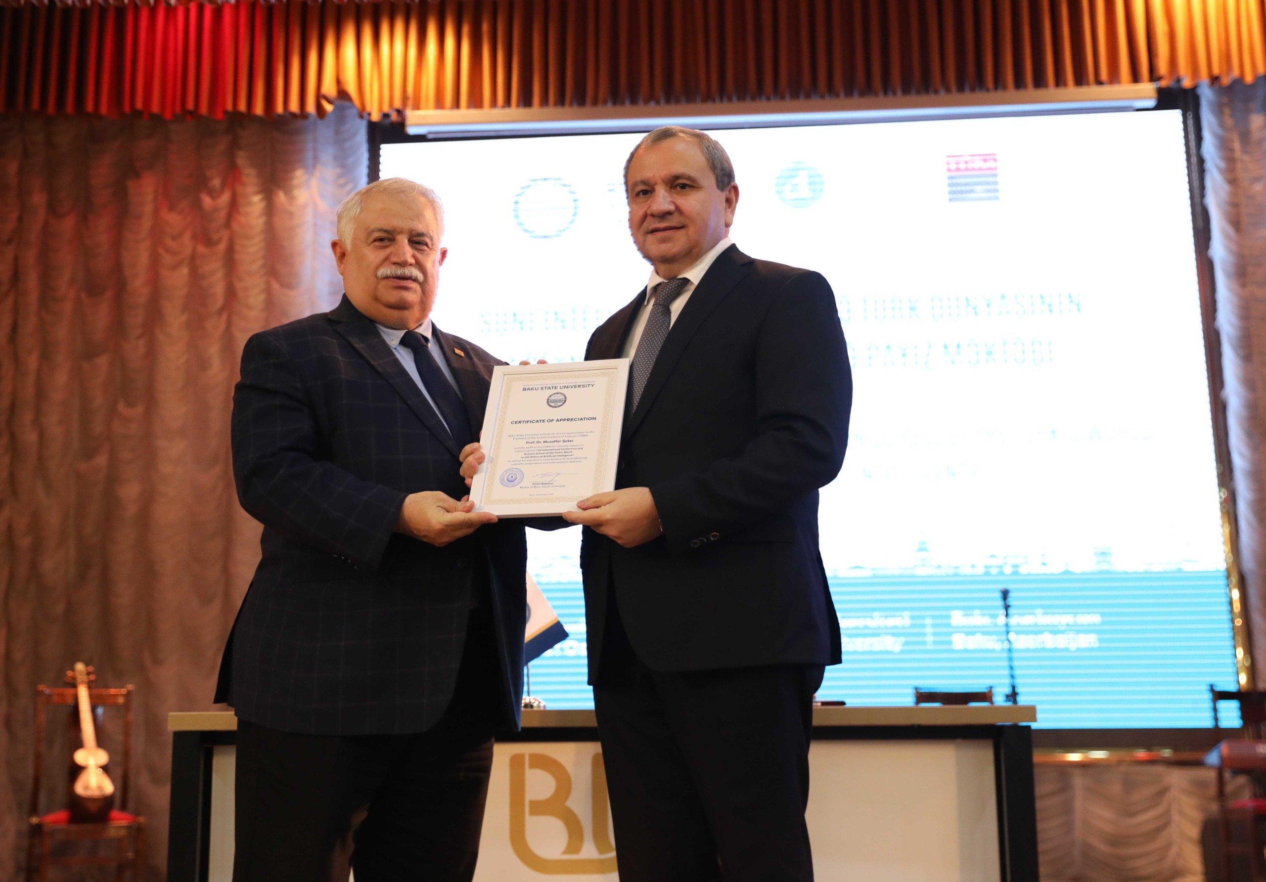 BDU-da Süni İntellekt Etikası üzrə Türk Dünyasının I Beynəlxalq Konfransı və Payız məktəbinin açılış mərasimi
