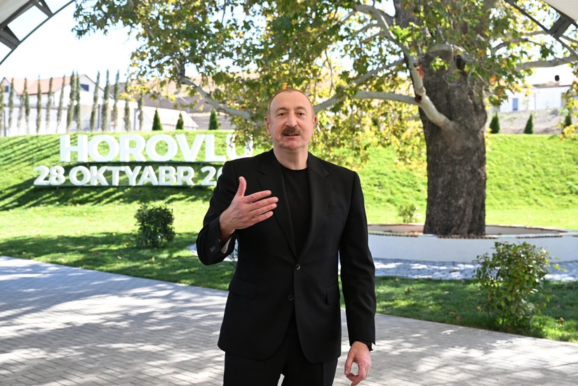 Azərbaycan Prezidenti: Bugünkü reallıq, bugünkü gün ədalətin təntənəsidir