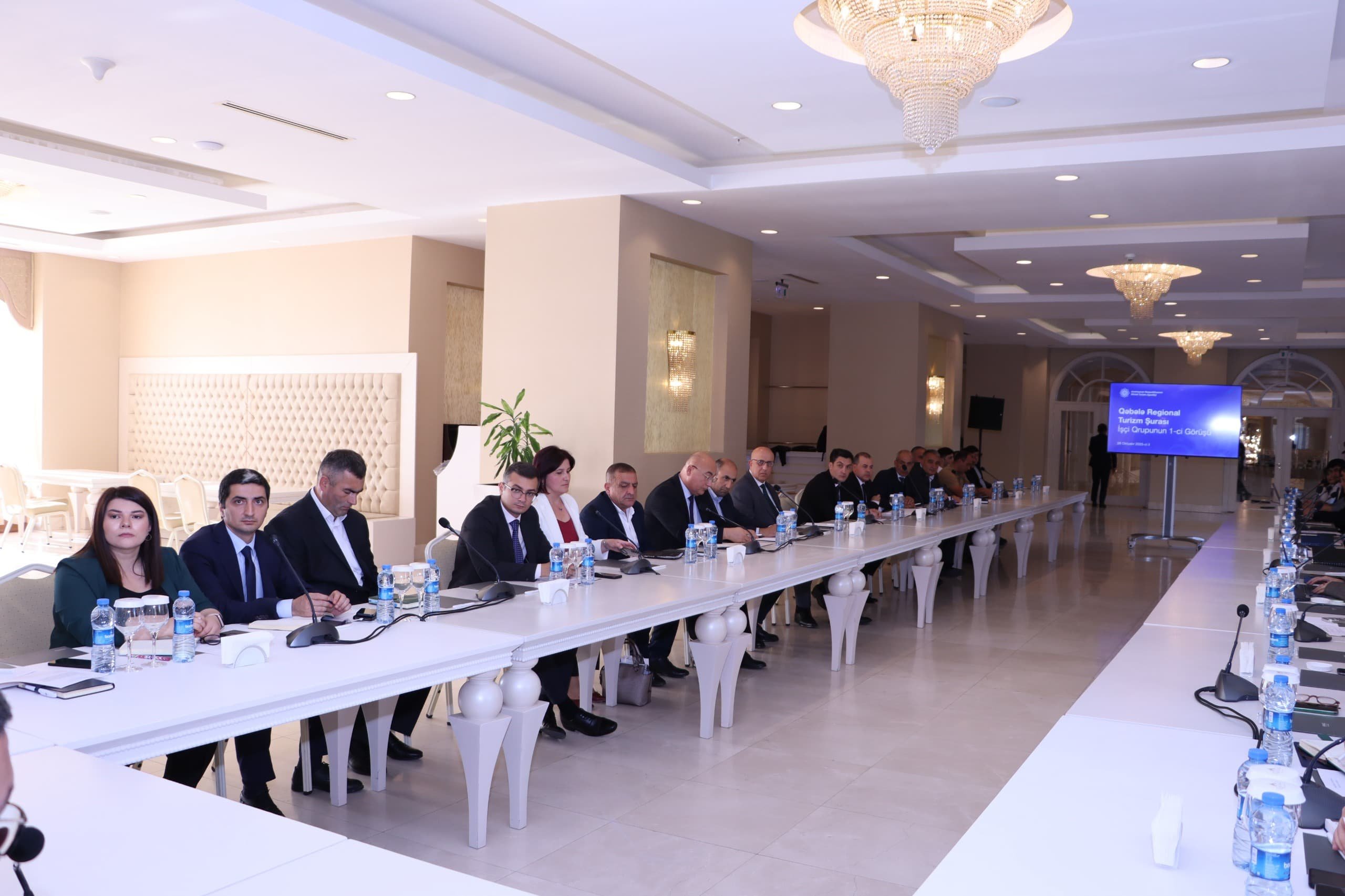 Regional turizm şuralarının işçi qruplarının iclasları keçirilib