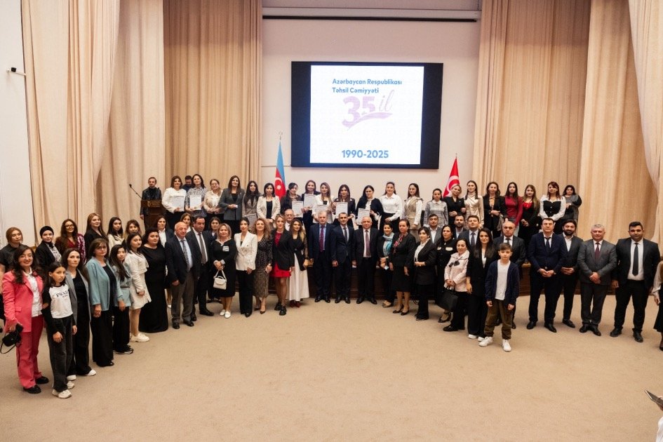 Azərbaycan Respublikası Təhsil Cəmiyyəti 35 illik yubileyini təntənə ilə qeyd etdi
