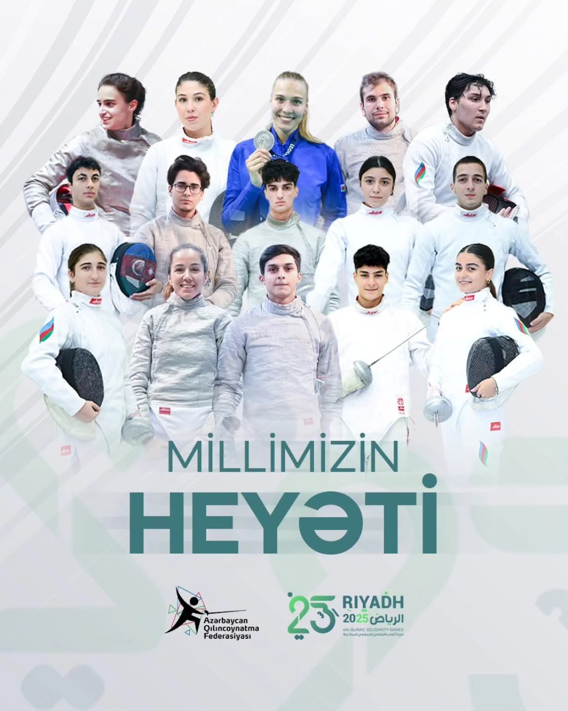 Ər-Riyadda keçirilən İslam Həmrəyliyi Oyunlarında iştirak edəcək qılıncoynadanlarımız müəyyənləşib