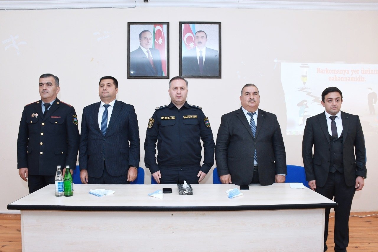 Masallı məktəbində yetkinlik yaşına çatmayanların maarifləndirilməsi ilə bağlı tədbir