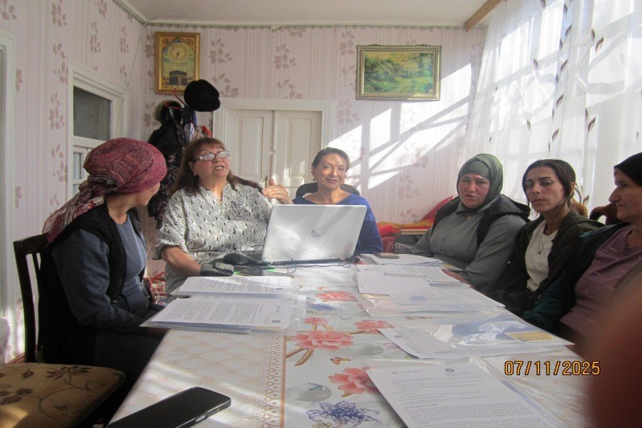 Qadınların iqtisadi fəallığının artırılması məqsədilə təlim keçirildi - FOTOLAR