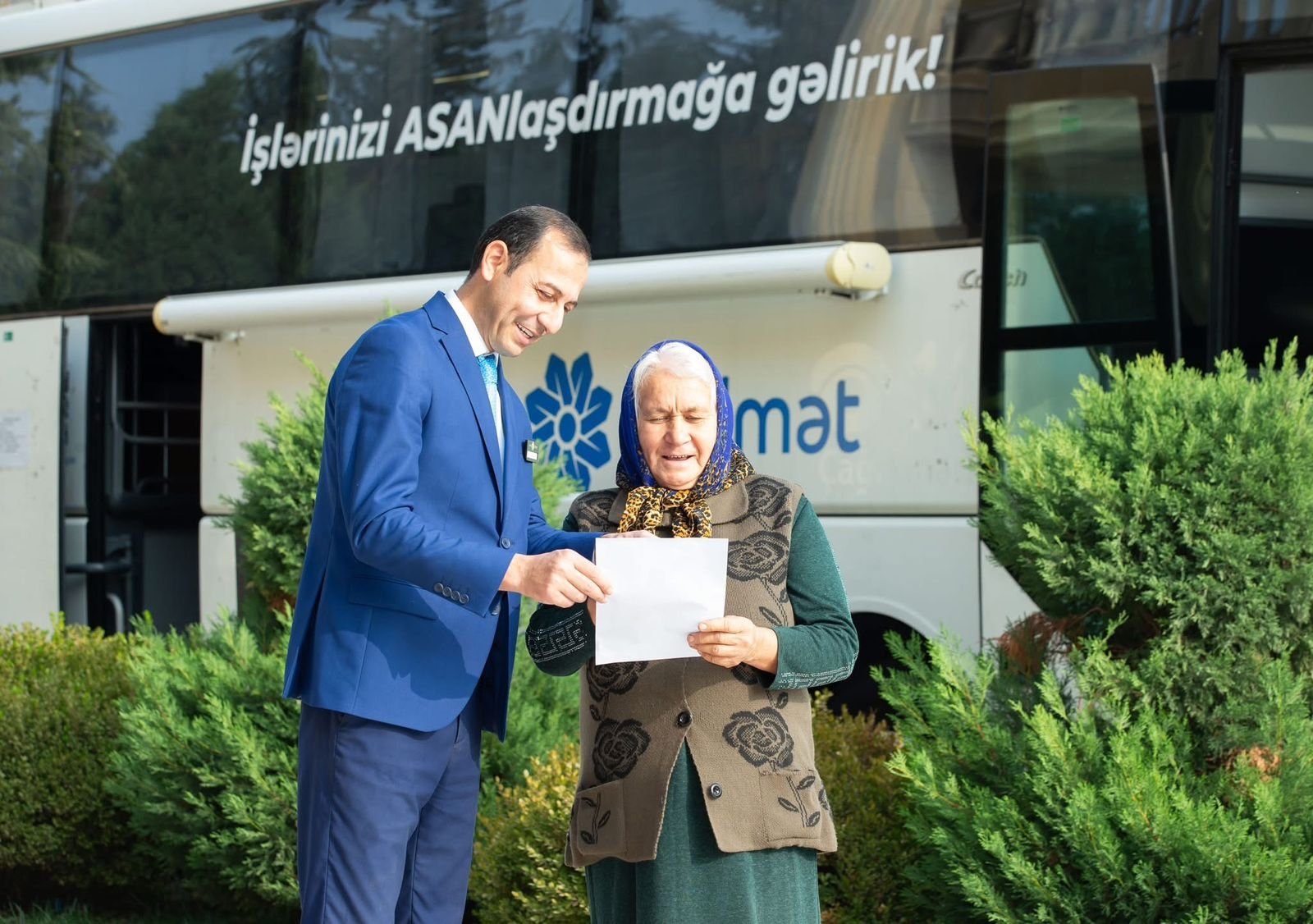 Səyyar ASAN xidmət Ucarda