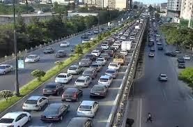 Bakının bir sıra yollarında nəqliyyatın sıxğlığı yaranıb