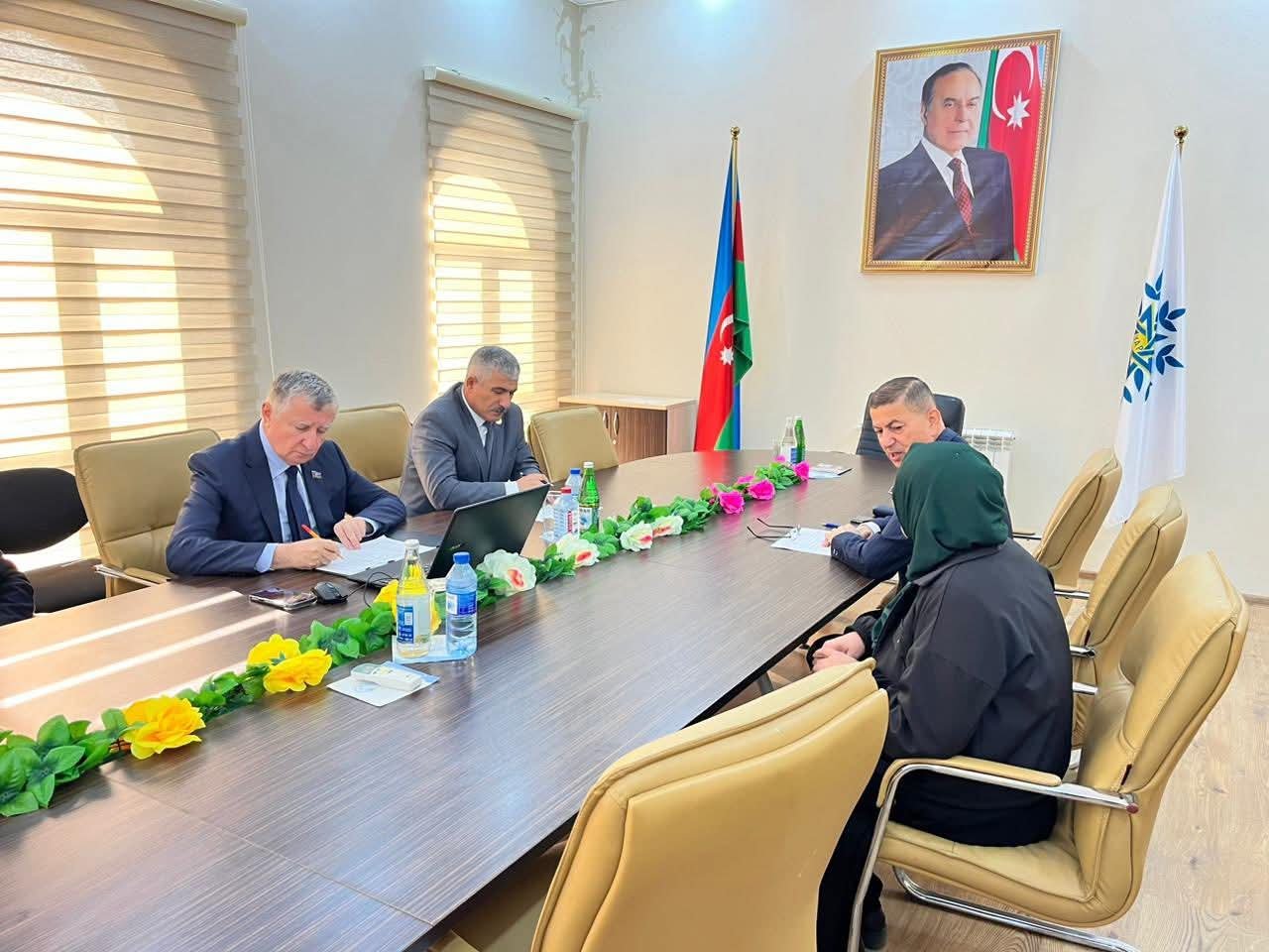 Millət vəkili Məşhur Məmmədov Masallıda seçicilərlə görüş keçirdi