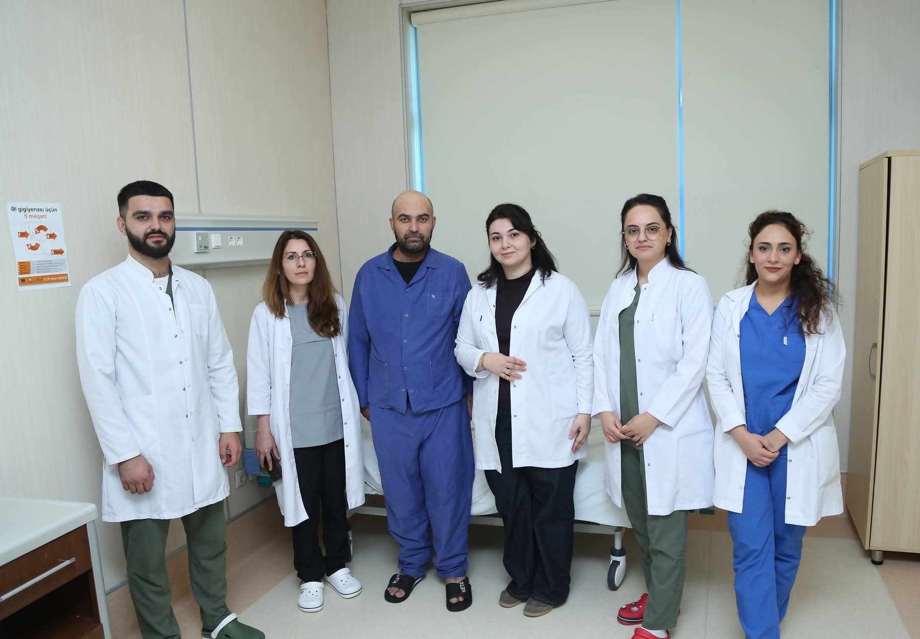 Ürəyi dayanan pasiyent 35 dəqiqə sonra Yeni Klinikada həyata qaytarılıb