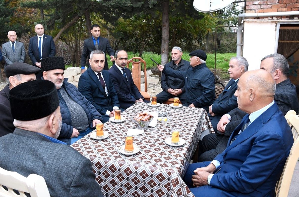 Masallıda İcra başçısı şəhid ailəsi üçün tikilən evə baxış keçirdi