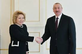 Valentina Matviyenko Azərbaycan liderinə təbrik məktubu göndərib