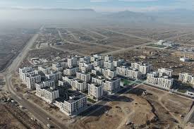 İlham Əliyev Ağdamda 2-ci yaşayış kompleksinin açılışında iştirak edib