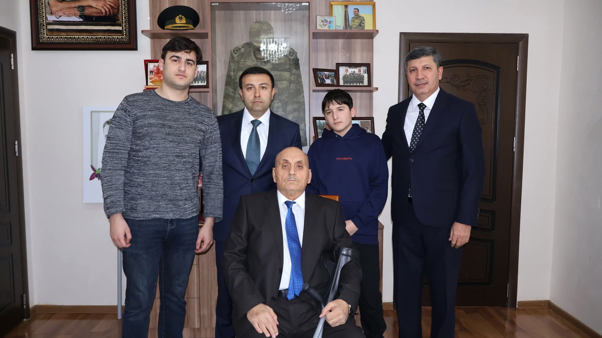 Qayğı və diqqət Göyçayda şəhid ailələrinə ehtiramın təcəssümüdür