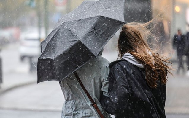 Yağış yağır, külək əsir