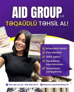 AİD GROUP xaricdə təhsil və iş sahəsində yenilikçi yanaşma ilə fərqlənir