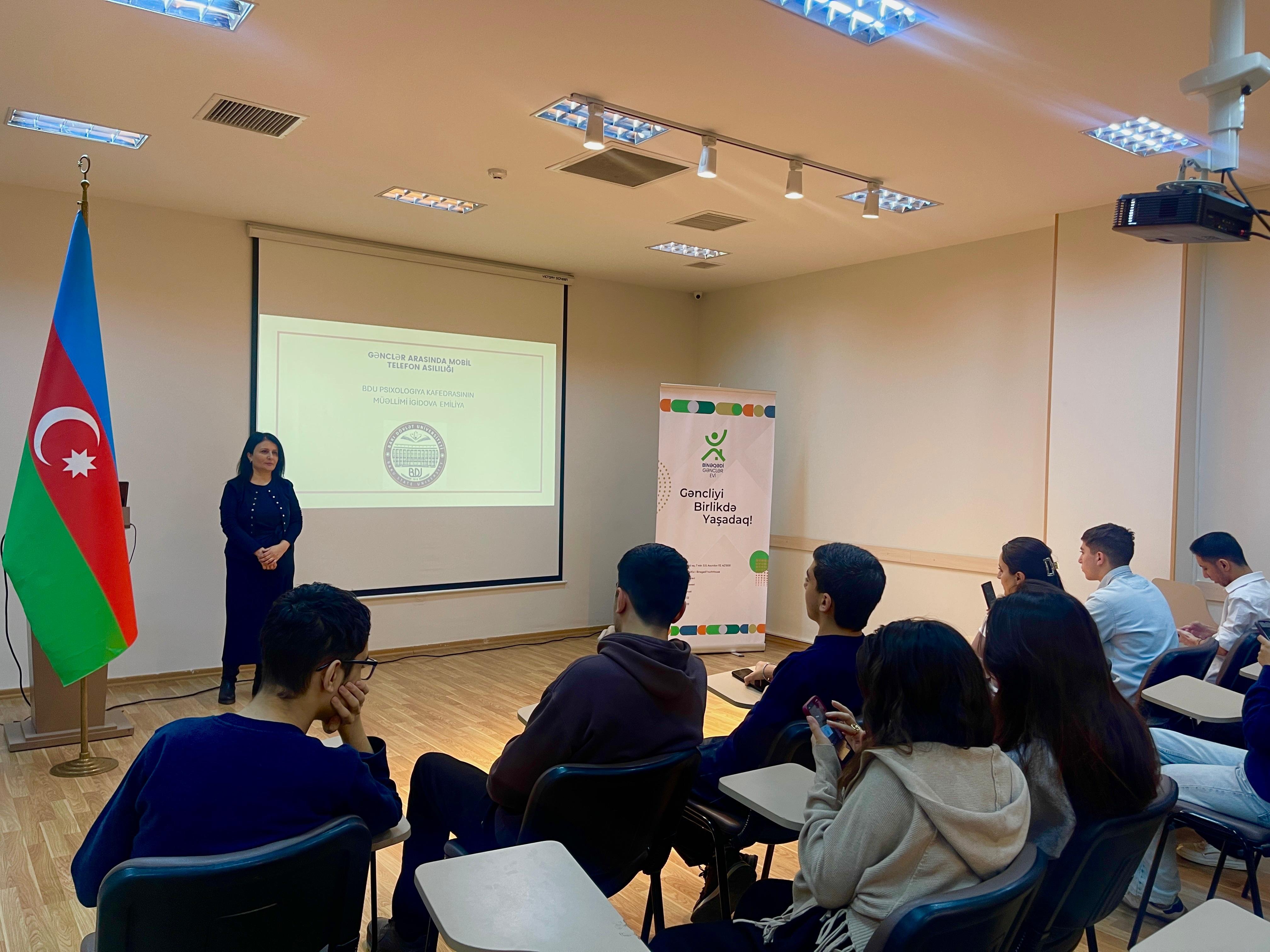 Tələbələr üçün maarifləndirici tədbir keçirilib