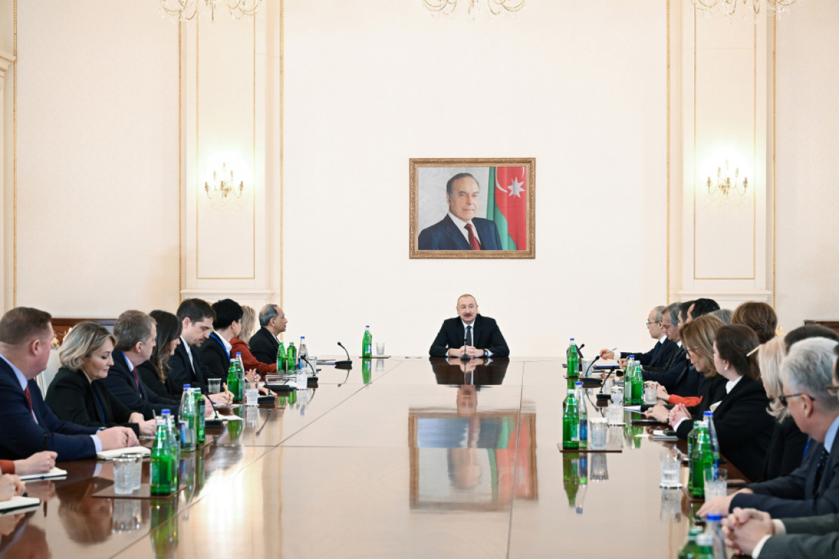 Prezident ABŞ Ticarət Palatasının nümayəndə heyətini qəbul edib 