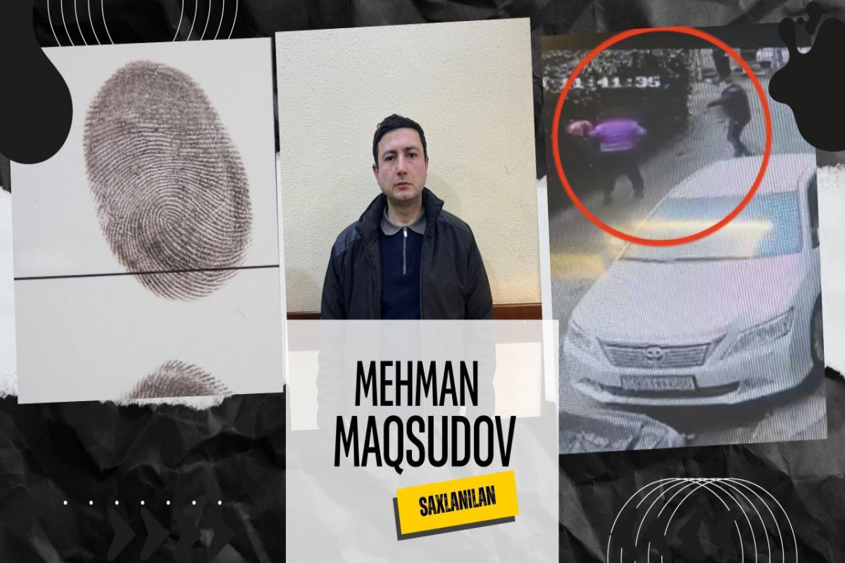 Bakıda kuryeri bıçaqlayıb, qızılları aparan şəxs tutulub - VİDEO 