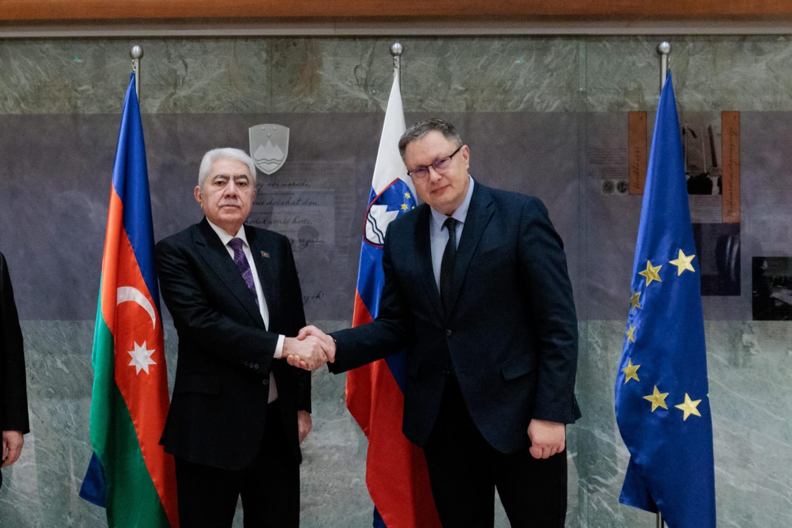 Milli Məclisin deputatı Ağalar Vəliyevin rəhbərlik etdiyi  parlament nümayəndə heyəti Sloveniya Respublikasına səfər edib