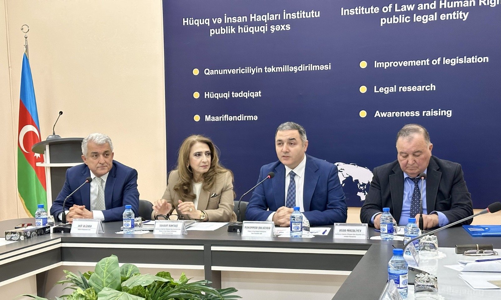 Hüquqşünaslar üçün “İddia ərizəsinin hüquqi əsasları” mövzusunda təlim təşkil olunub