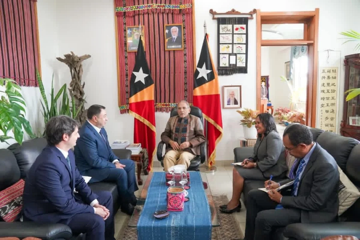 Ramil Rzayev Şərqi Timorun Prezidentinə etimadnaməsini təqdim edib