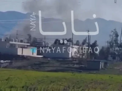 İran İraq kürdlərini vurub