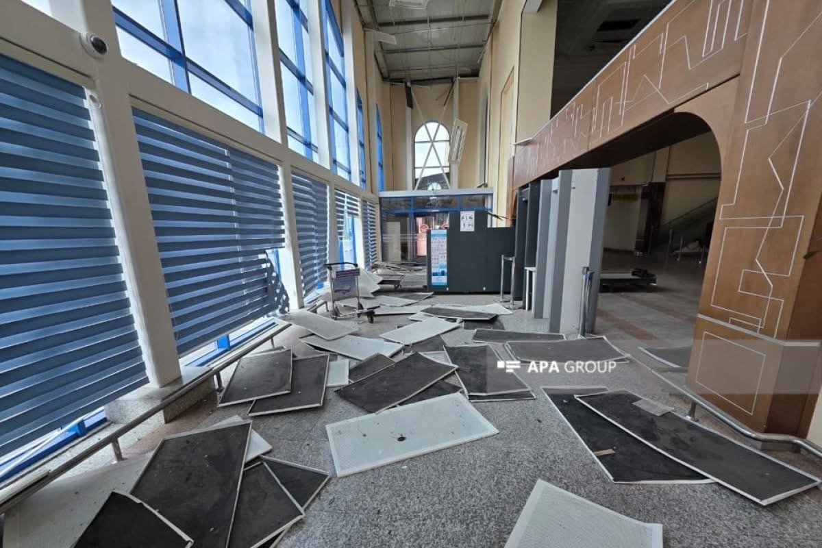 İranın dron hücumu nəticəsində Naxçıvan aeroportunda xəsarət alanların vəziyyəti açıqlanıb