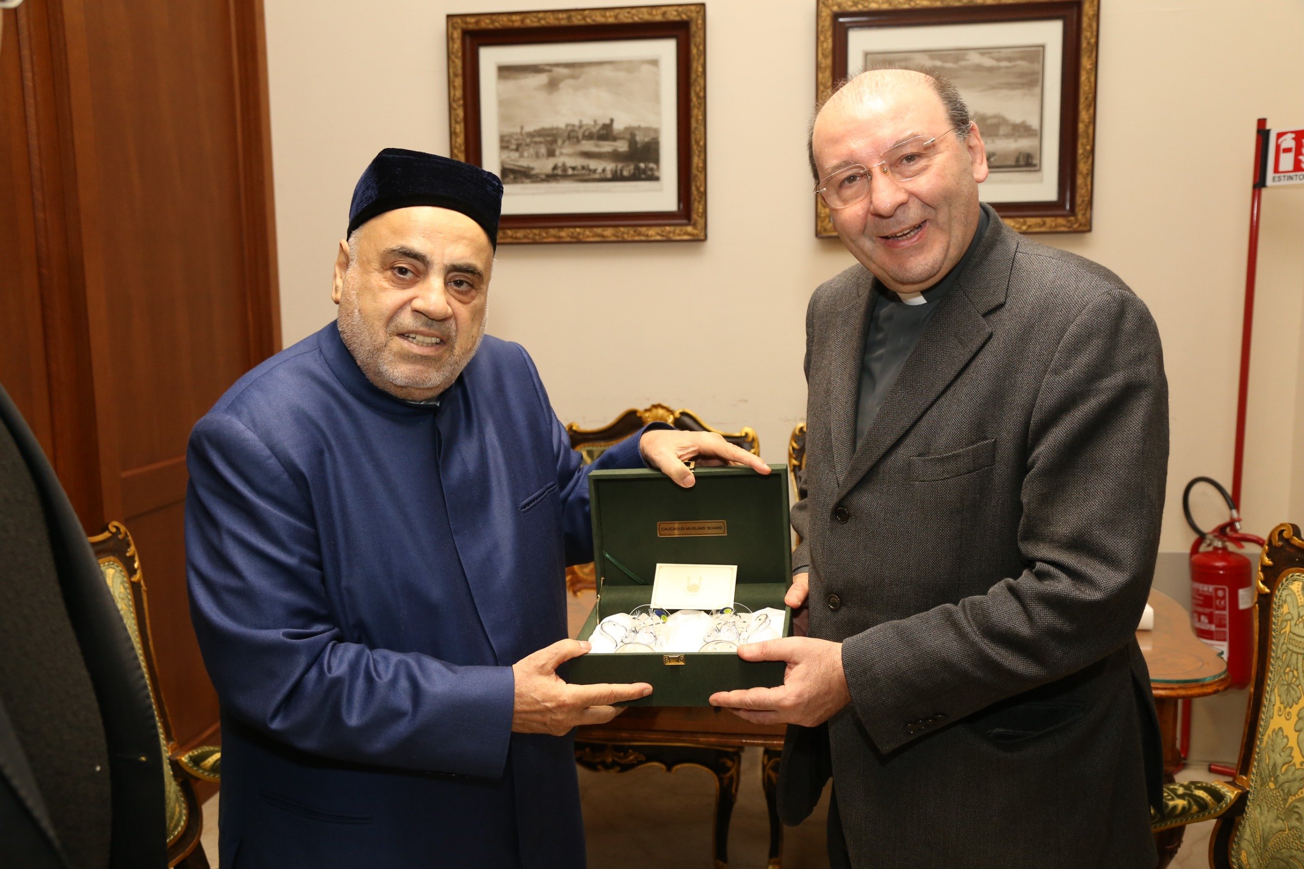 QMİ sədri Vatikanda səfərdədir