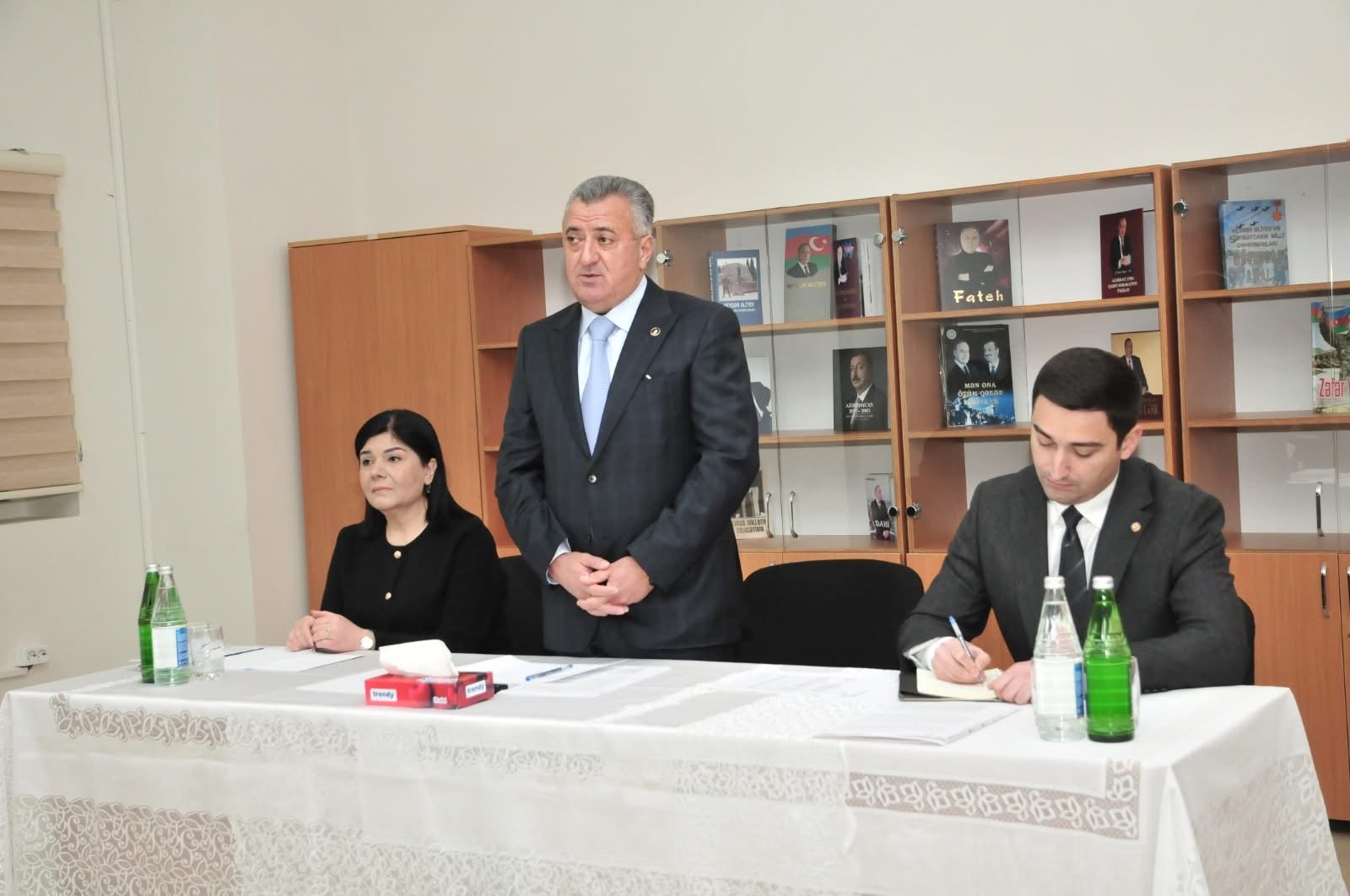 Bayramlar ərafəsində Abşeron rayonunun kənd və qəsəbələrində növbəti vətəndaş qəbulları və görüşlər keçirilib