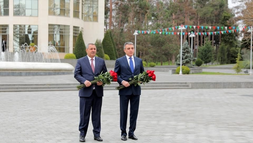 İdarə Heyətinin sədri Vüsal Nəsirli Naftalan şəhərində vətəndaşları qəbul edib