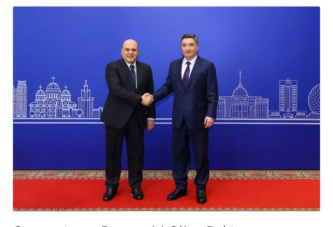 Qazaxıstan və Rusiyanın Baş nazirləri Xəzərin qorunmasını müzakirə ediblər