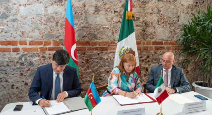 Azərbaycanla Meksika arasında memorandum imzalanıb
