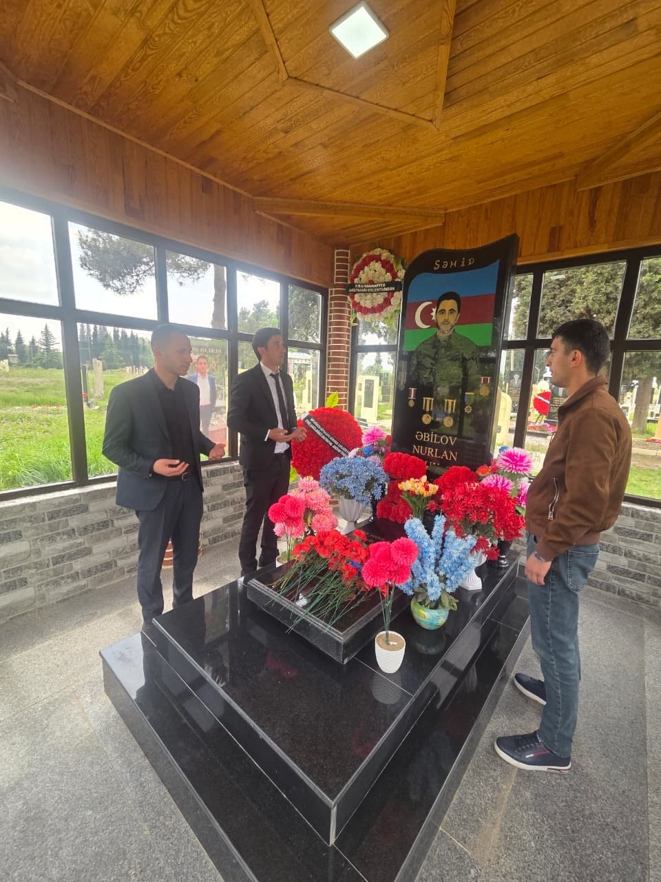 Şəhid Nurlan Əbilovun şəhadətinin 5-ci ildönümü anılıb
