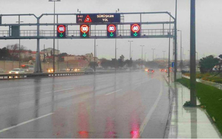 Zığ dairəsi-Hava Limanı yolunda sürət həddi endirilib 