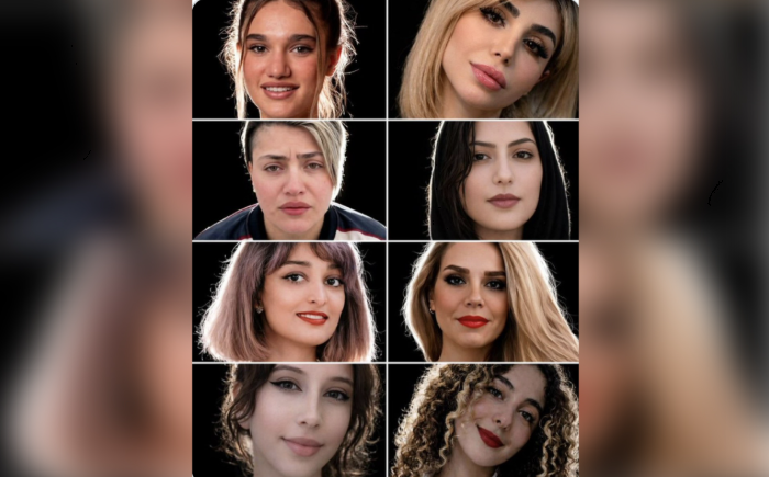 8 iranlı qadının azadlığı üçün çağırış etdi - Foto