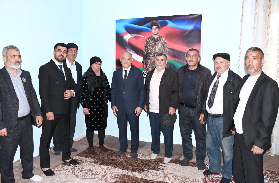 Masallıda şəhidin anım günü qeyd olunub, yeni yaşayış evinin açılışı olub