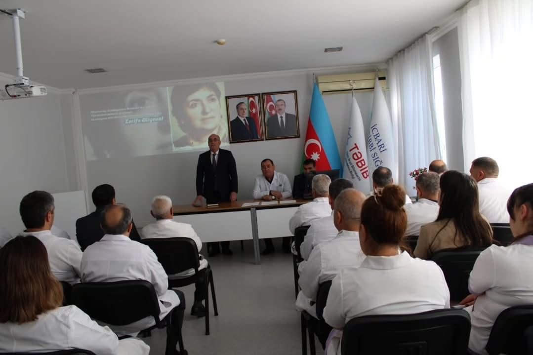 Zərifə Əliyevanın elmi irsi Kürdəmir xəstəxanasında anılıb