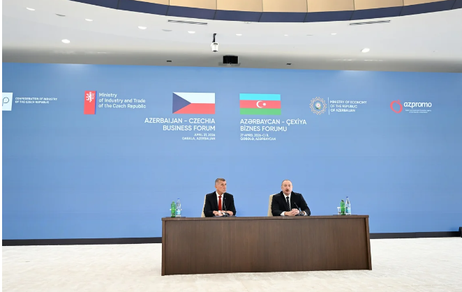 Qəbələdə Azərbaycan-Çexiya biznes-forumu keçirilib