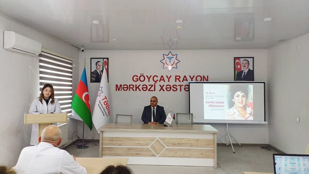 Göyçayda Rayon Mərkəzi Xəstəxanasında görkəmli oftalmoloq Zərifə Əliyevanın xatirəsi anılıb