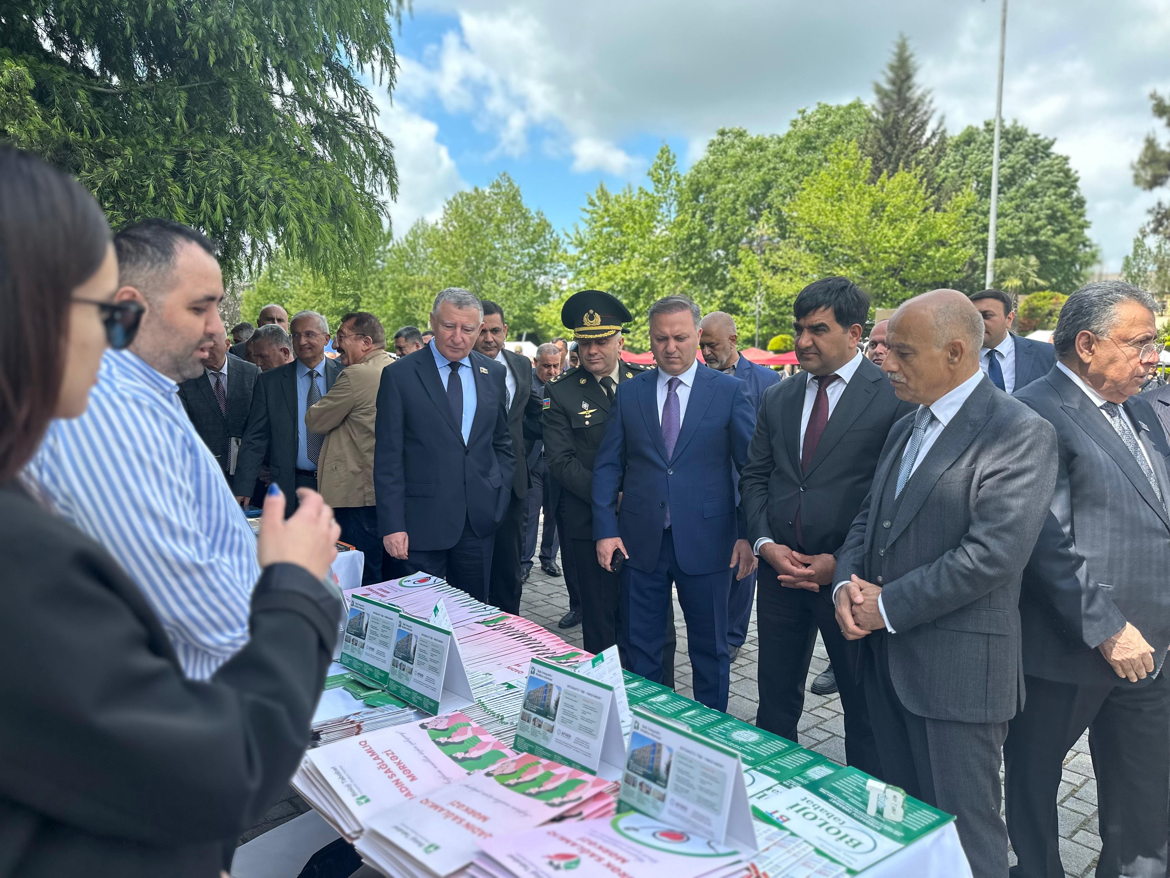 Masallıda Ulu Öndər Heydər Əliyevin 103 illiyinə həsr olunan Kitab Festivalı keçirildi