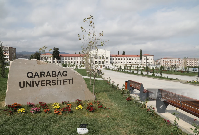 Diplomatik korpusun nümayəndələri Qarabağ Universitetini ziyarət ediblər