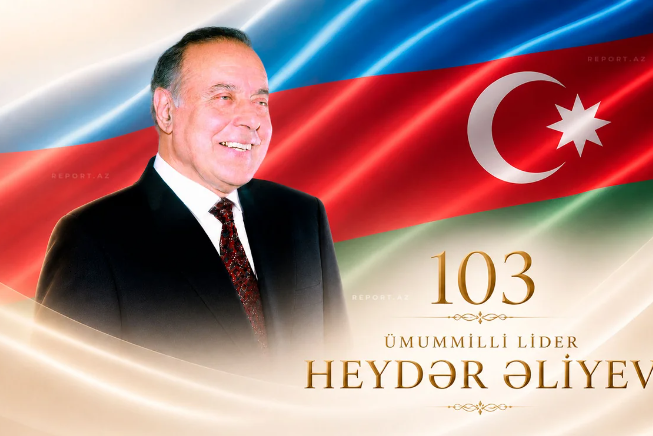 Ümummilli Lider Heydər Əliyevin anadan olmasının 103-cü ildönümüdür 