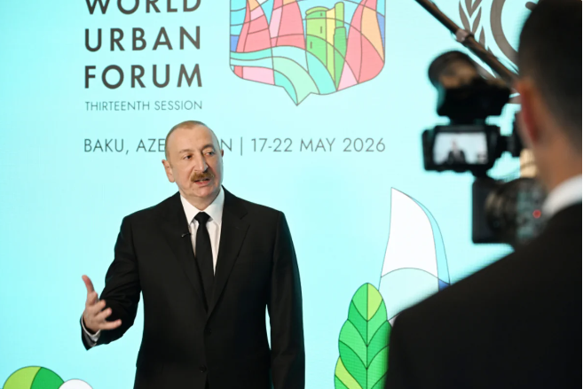 Prezident İlham Əliyev "Euronews" televiziyasına müsahibə verib 