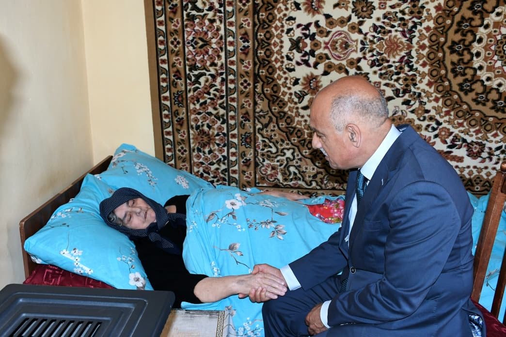 Masallıda İcra başçısı Qodman ərazisində şəhid ailəsini ziyarət etdi