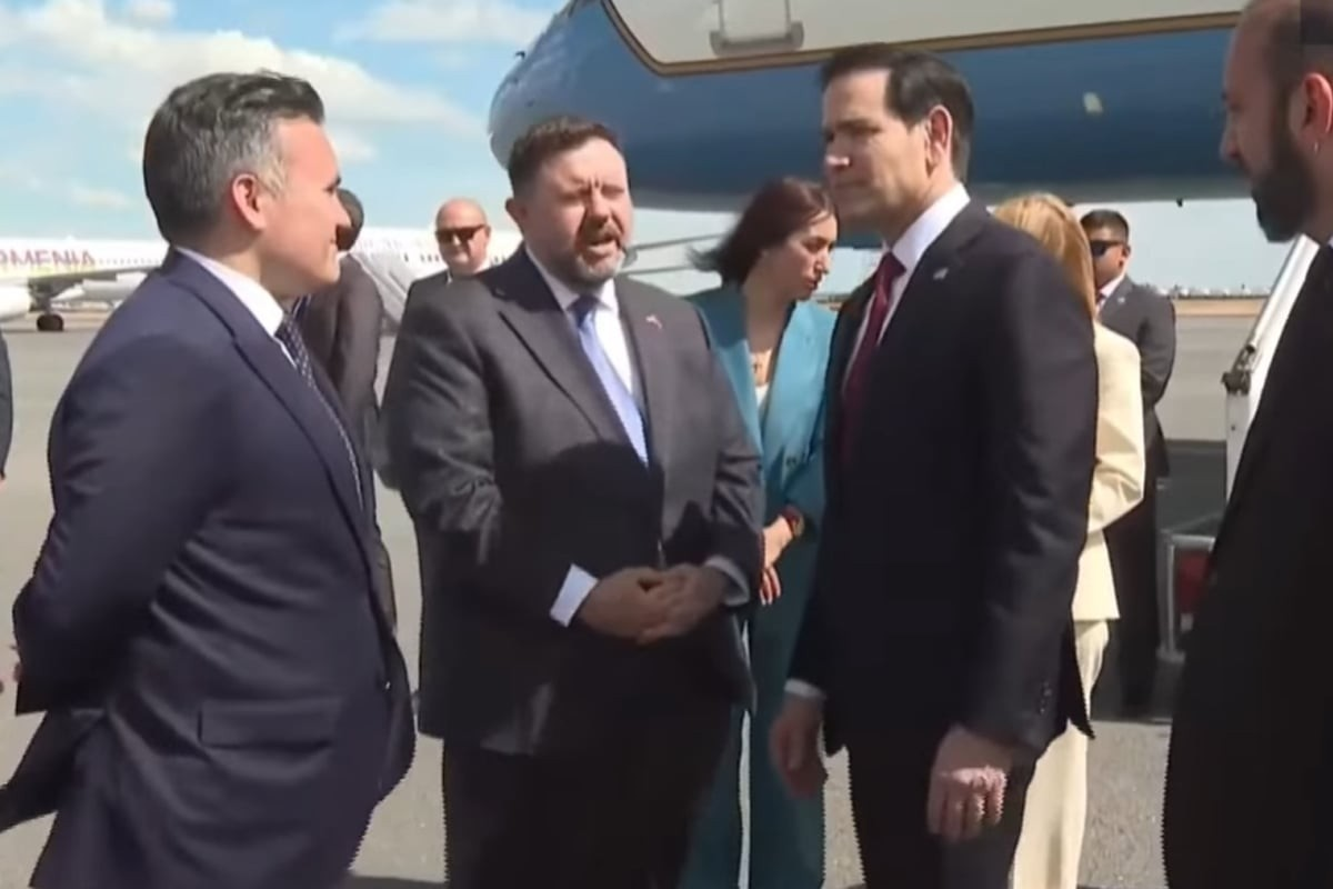 ABŞ dövlət katibi Marko Rubio Ermənistanda səfərdədir - FOTO 