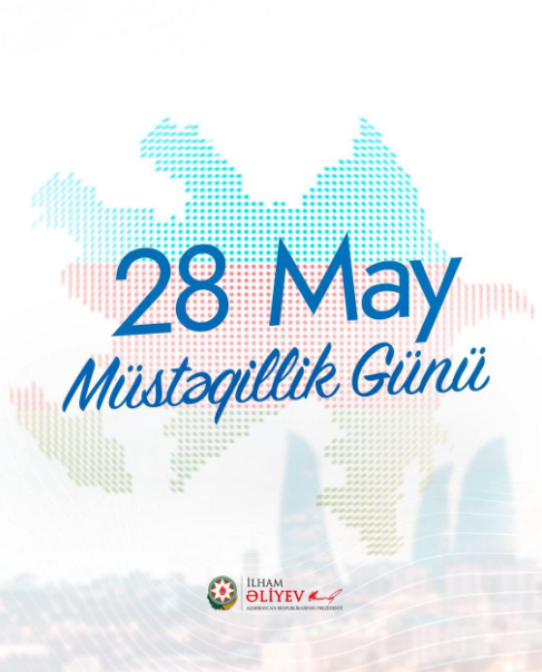 Prezident İlham Əliyevin sosial şəbəkə hesablarında 28 May - Müstəqillik Günü ilə bağlı paylaşım edilib